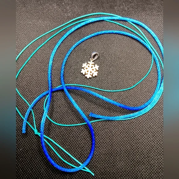 Snowflake Sterling Silver Pendant Katarina Witt - Picture 2 of 13